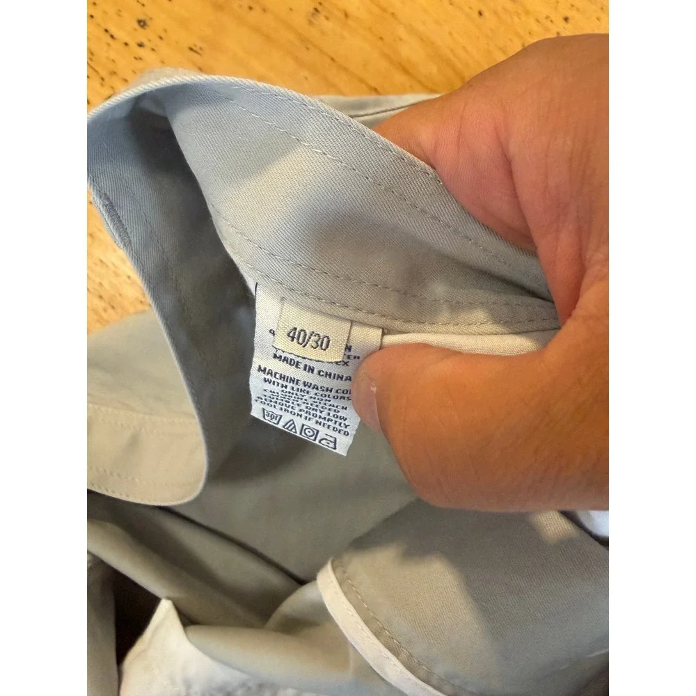 New Onward Reserve Performance 5 Pocket Pant 40x30 Grey Mens Casual Trousers